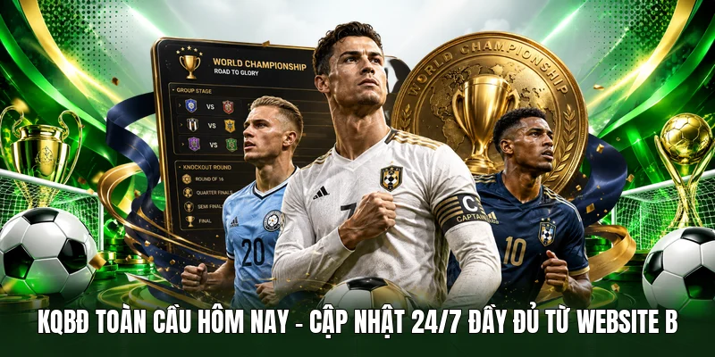 KQBĐ toàn cầu hôm nay - Cập nhật 24/7 đầy đủ từ website BONGDALU